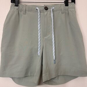 Chubbies Men's Light Green Chino Shorts Regular Fit 6 Inch Inseam- Medium